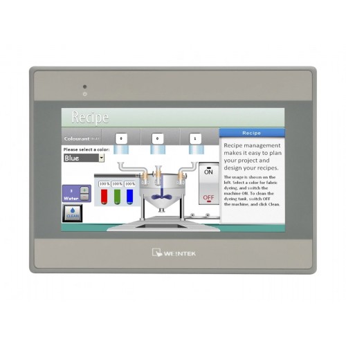Панель оператора Weintek 7" MT8070iE 2COM 1Ethernet MPI USB VNC FTP