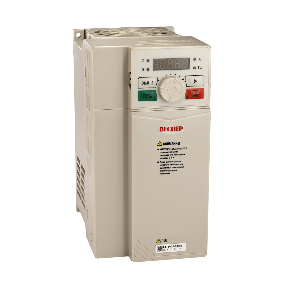 E5-8600-010Н 7,5кВт 380В
